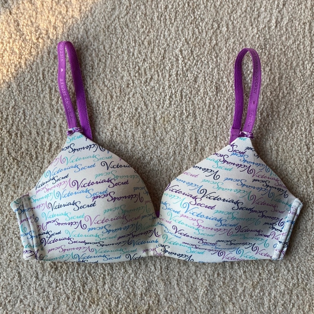 Victoria’s Secret Cotton No-Wire Bra